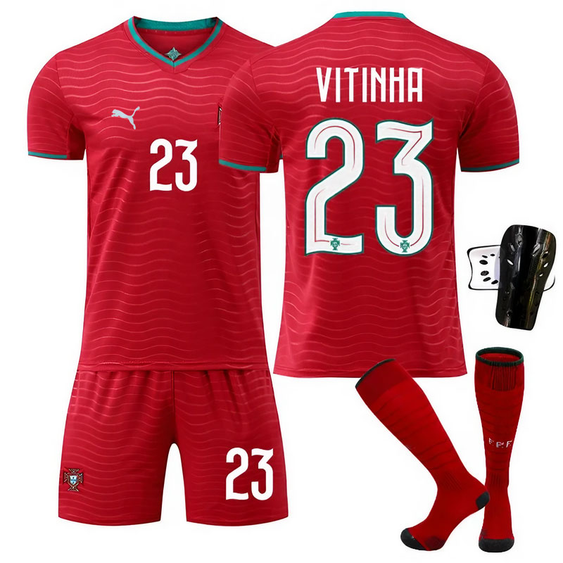 Portugal hjemmedrakt 2026 VM - fotballdrakt med Vitinha 23