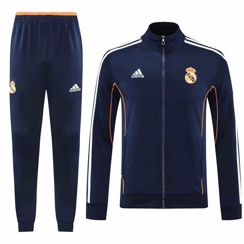 Real Madrid 25/26 treningsjakke sett for voksne – navy design