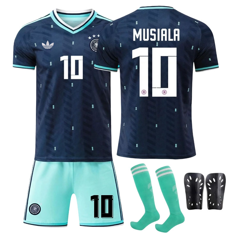 Tyskland MUSIALA 10 bortedrakt 2026 – komplett VM-fotballsett