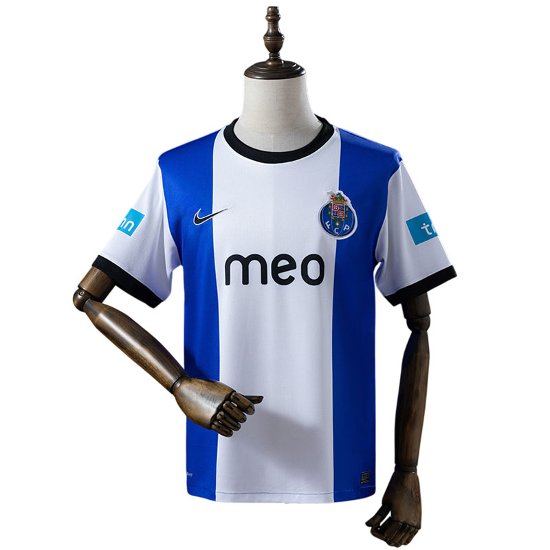 FC Porto 12/13 klassisk retro hjemmedrakt herre