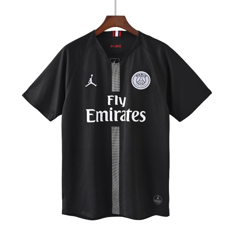 PSG Champions League hjemmedrakt 2018/19 – svart retro fotballdrakt herre