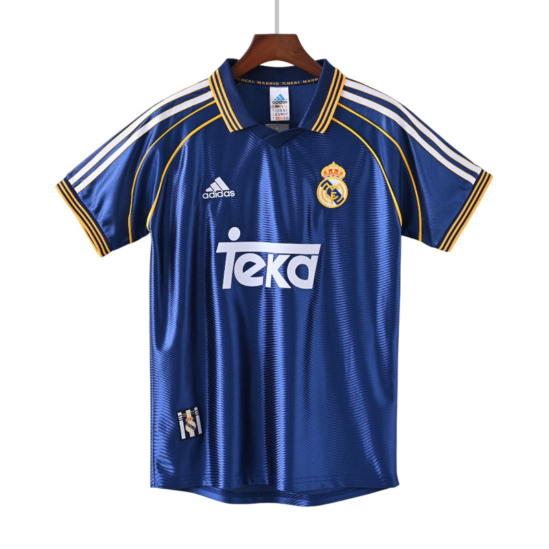Real Madrid retro tredjedrakt 98/99 - herre drakt
