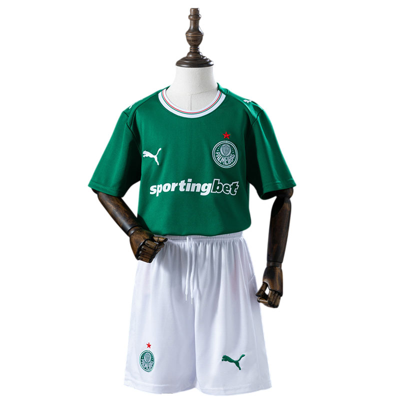 Palmeiras 2026 hjemmedrakt barn - fotballdrakt med shorts