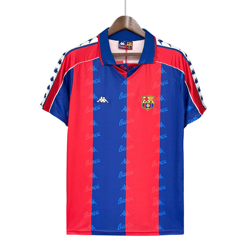 Barcelona 1992-95 retro hjemmedrakt - fotballdrakt herre kortermet