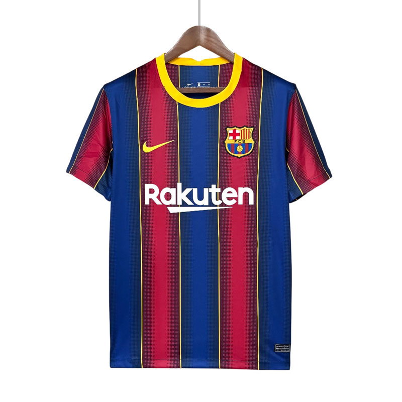 Barcelona 2020/21 retro hjemmedrakt - fotballdrakt til herre