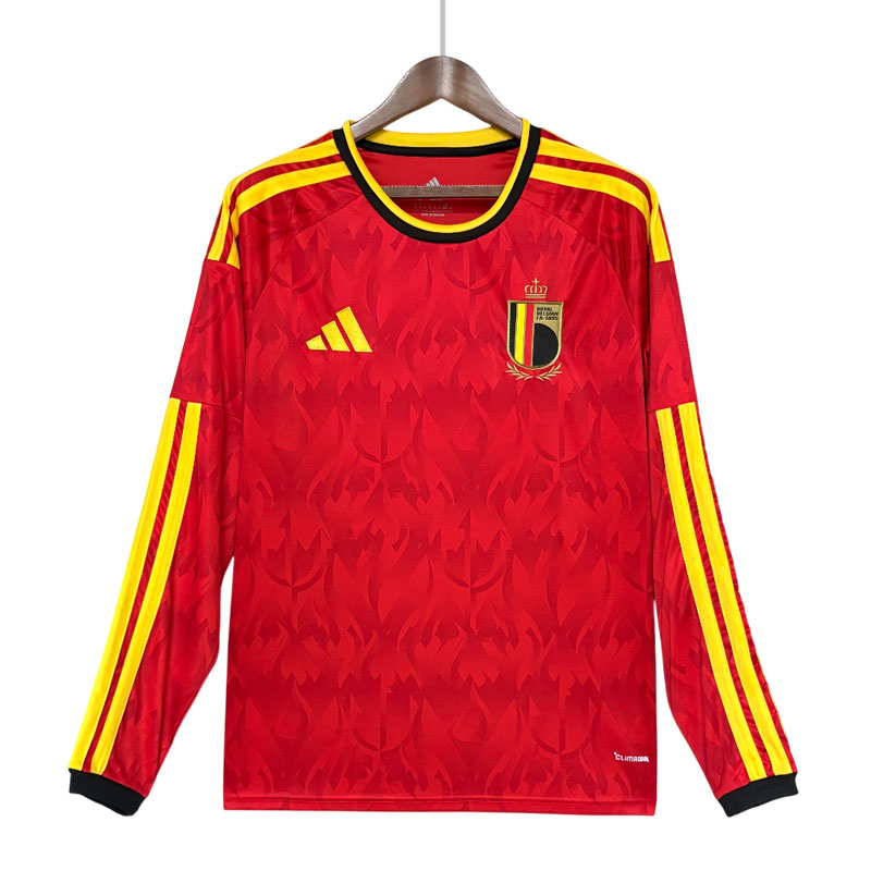 Belgia hjemmedrakt 2026 langermet drakt til herre