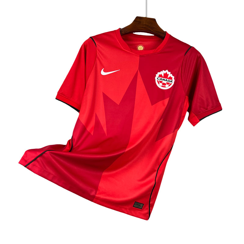 Canada 2026 VM hjemmedrakt herre – rød fotballdrakt kortermet