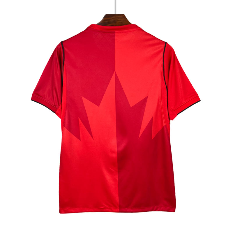 Canada fotballdrakt 2026 VM – rød kortermet hjemmedrakt Canada fotballdrakt 2026 VM – rød kortermet hjemmedrakt