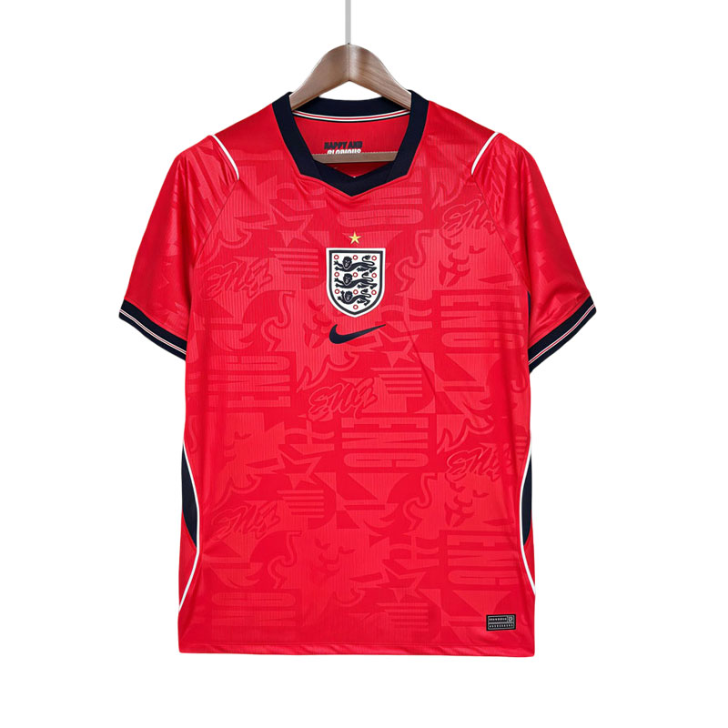 England VM 2026 bortedrakt herre – rød landslagsdrakt