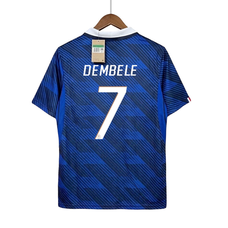 Frankrike 2026/27 hjemmedrakt med Dembele 7 trykk