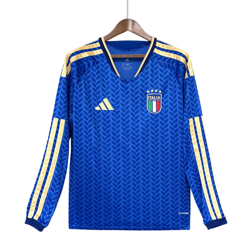 Italia fotballdrakt 2026 langermet hjemmedrakt