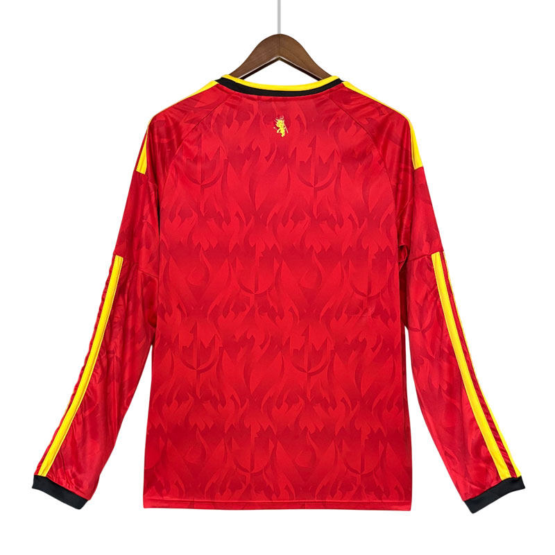 Kjøp Belgia Langermet Landslagsdrakt 2026 Kjøp Belgia Langermet Landslagsdrakt 2026