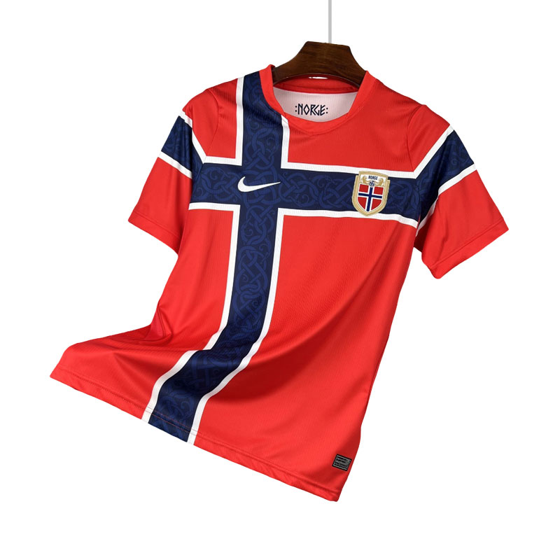 Norge hjemmedrakt 2026/27 herre kortermet fotballdrakt