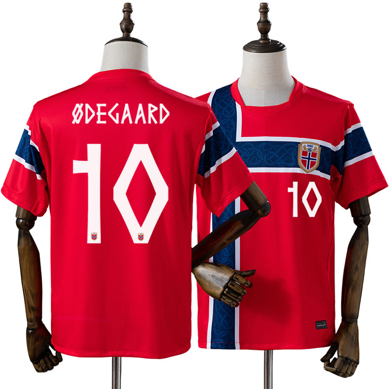 Norge hjemmedrakt 2026 VM - Ødegaard 10 herredrakt