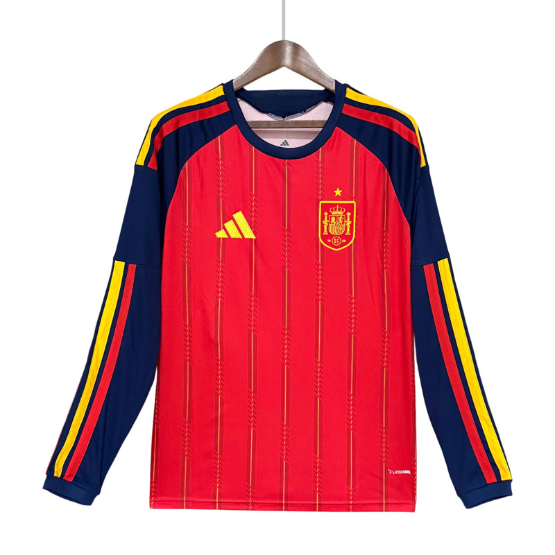 Spania 2026 hjemmedrakt langermet