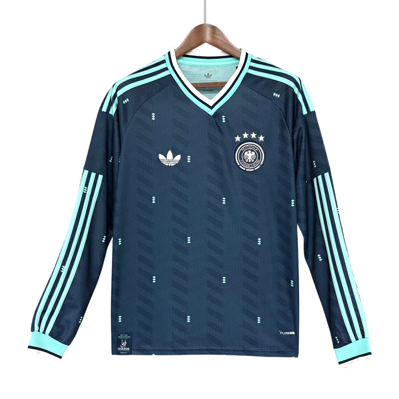 Tyskland 2026 bortedrakt langermet – fotballdrakt til herre