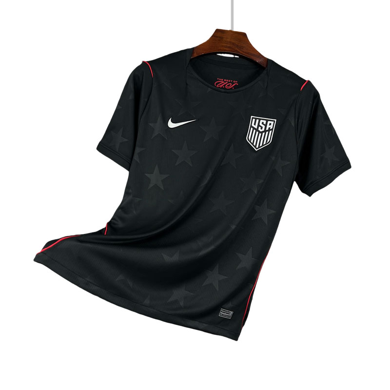 USA 2026 bortedrakt herre – svart drakt VM 2026 kortermet