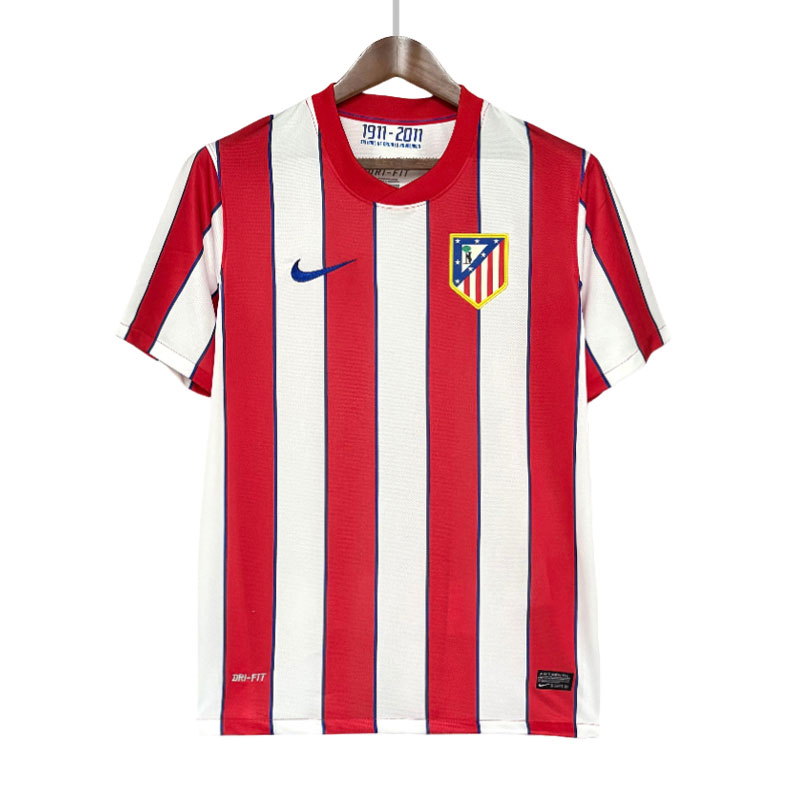 Atlético Madrid 2011/12 retro drakt herre – hjemmedrakt