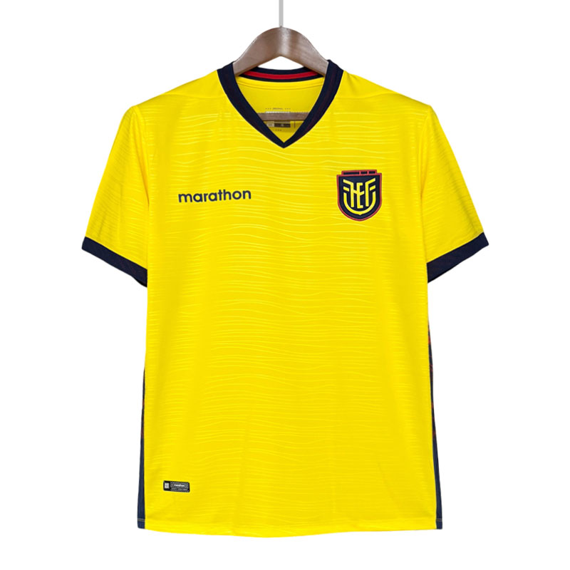 Ecuador VM 2026 hjemmedrakt - gul fotballdrakt herre