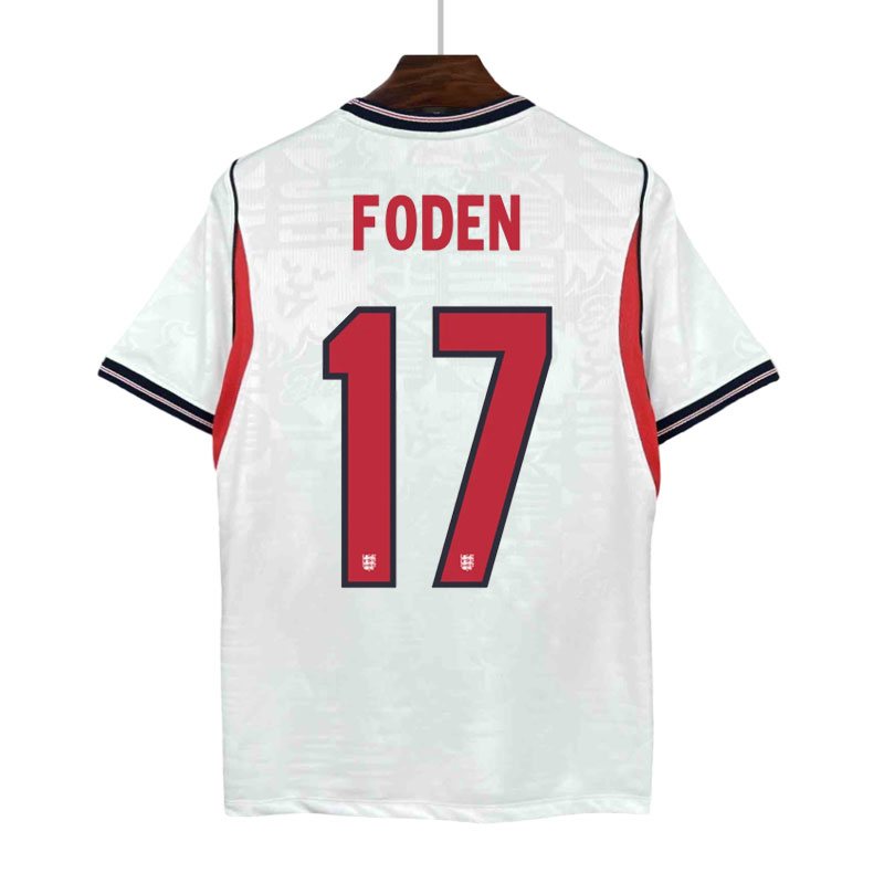 England 2026/27 hjemmedrakt herre – drakt med Foden 17