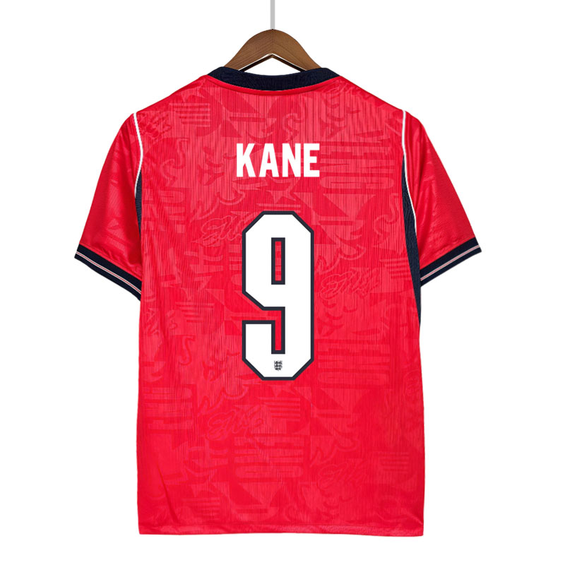 England 2026/27 rød drakt KANE 9 - herre bortedrakt kortermet