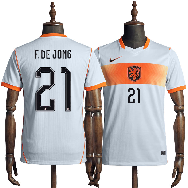 F. De Jong 21 Nederland VM 2026 bortedrakt herre