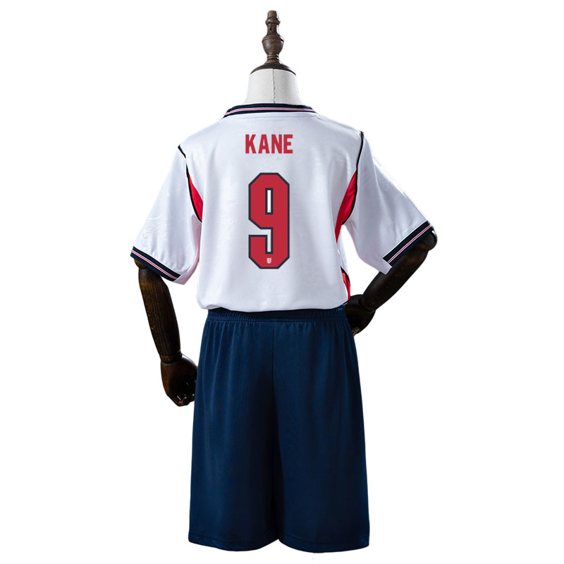 Kjøp England barn drakt VM 2026 - KANE 9 hjemmedrakt med shorts