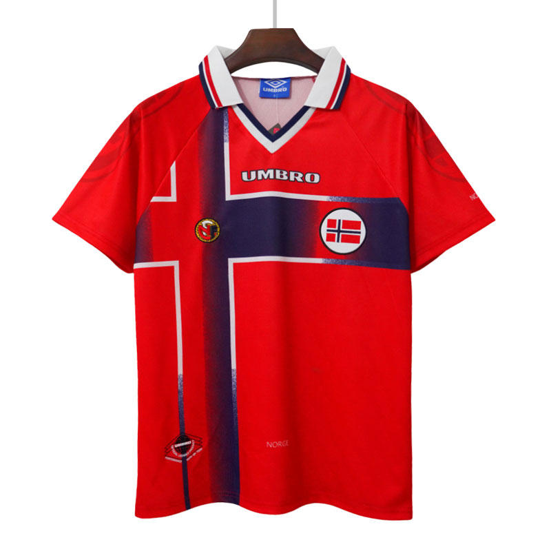 Norge 1997 hjemmedrakt - herre retro drakt