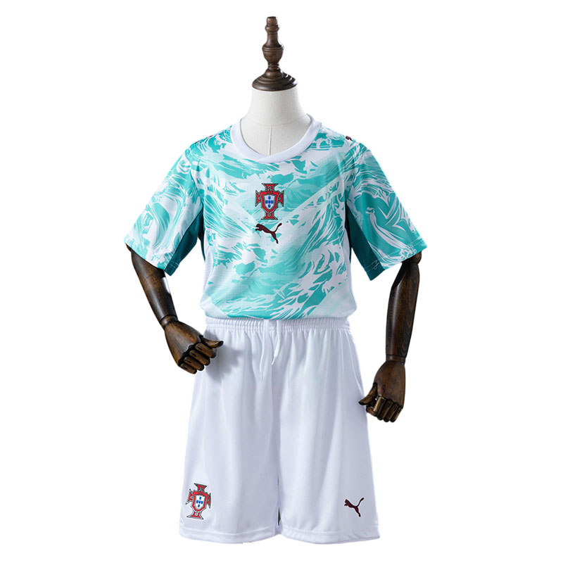 Portugal 2026/27 bortedrakt barn - drakt med shorts