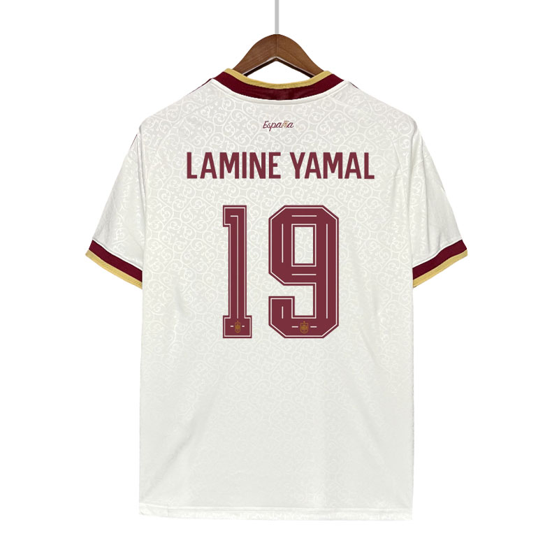 Spania 2026 VM bortedrakt herre – Lamine Yamal 19 drakt kortermet