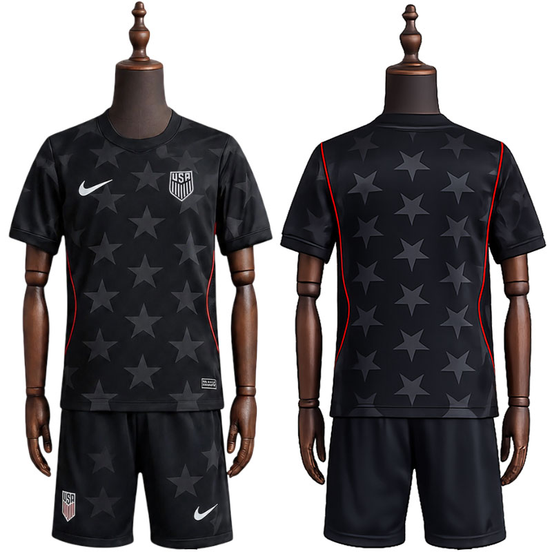 USA VM 2026 bortedrakt til barn - drakt og shorts