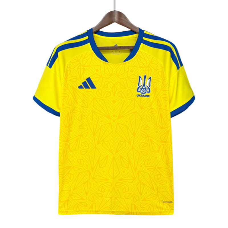 Ukraina hjemmedrakt 2026/27 - herre gul drakt kortermet