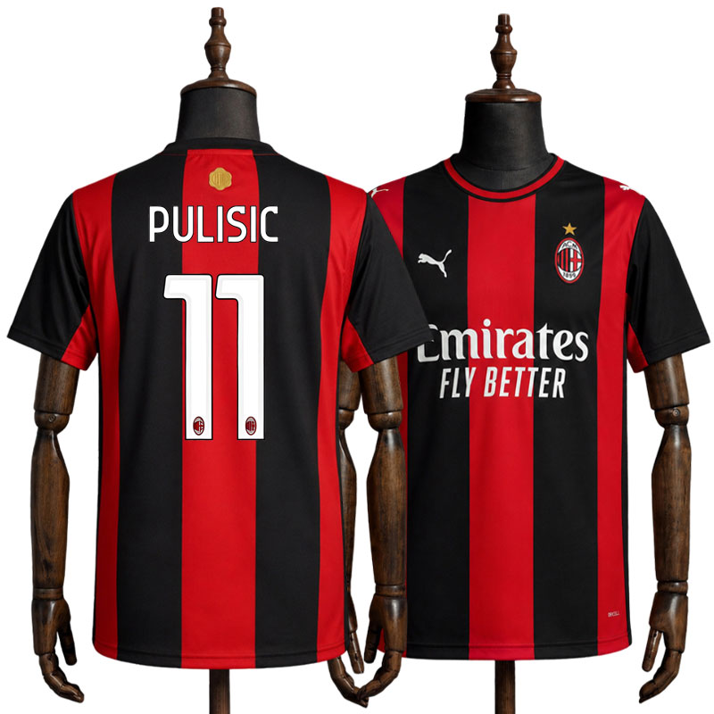 AC Milan hjemmedrakt 2026/27 Pulisic 11 - herre drakt kort erm