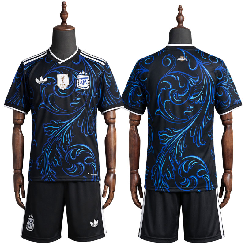 Argentina 2026 bortedrakt barn – VM fotballdrakt sett