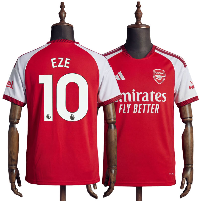 Arsenal home drakt 2026/27 EZE 10 - rød supporterdrakt til herre