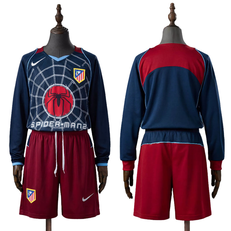 Atletico Madrid retro drakt barn 2004/05 - bortedrakt langermet