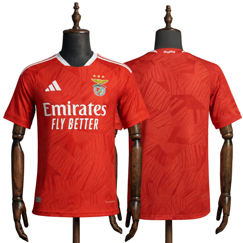 Benfica 2026-27 hjemmedrakt herre - rød kortermet drakt