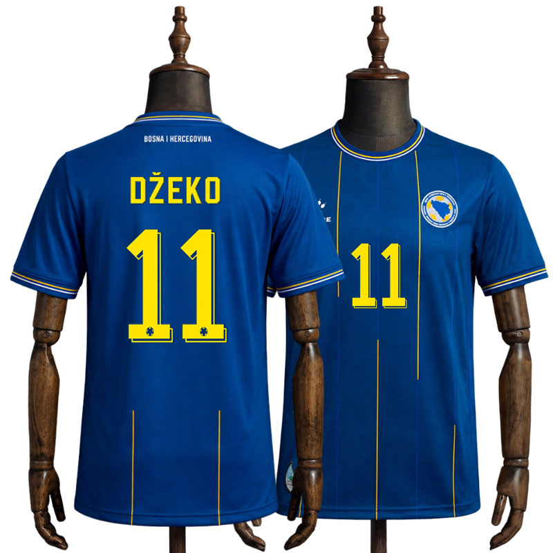 Bosnia-Hercegovina 2026 hjemmedrakt - Džeko 11 herre drakt til VM 2026