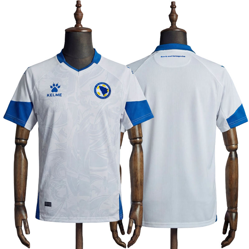 Bosnia-Hercegovina bortedrakt 2023/24 - hvit drakt herre