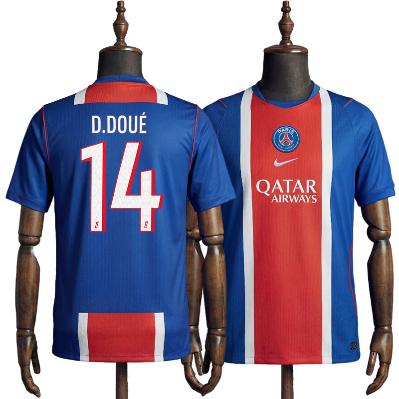 D.Doué 14 Paris Saint-Germain PSG hjemmedrakt 2026/27