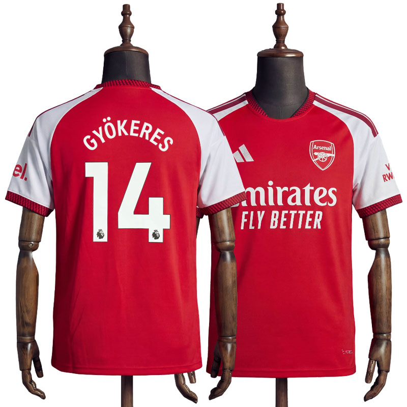 Gyökeres 14 Arsenal hjemmedrakt 2026/27 - herre fotballdrakt med kort erm