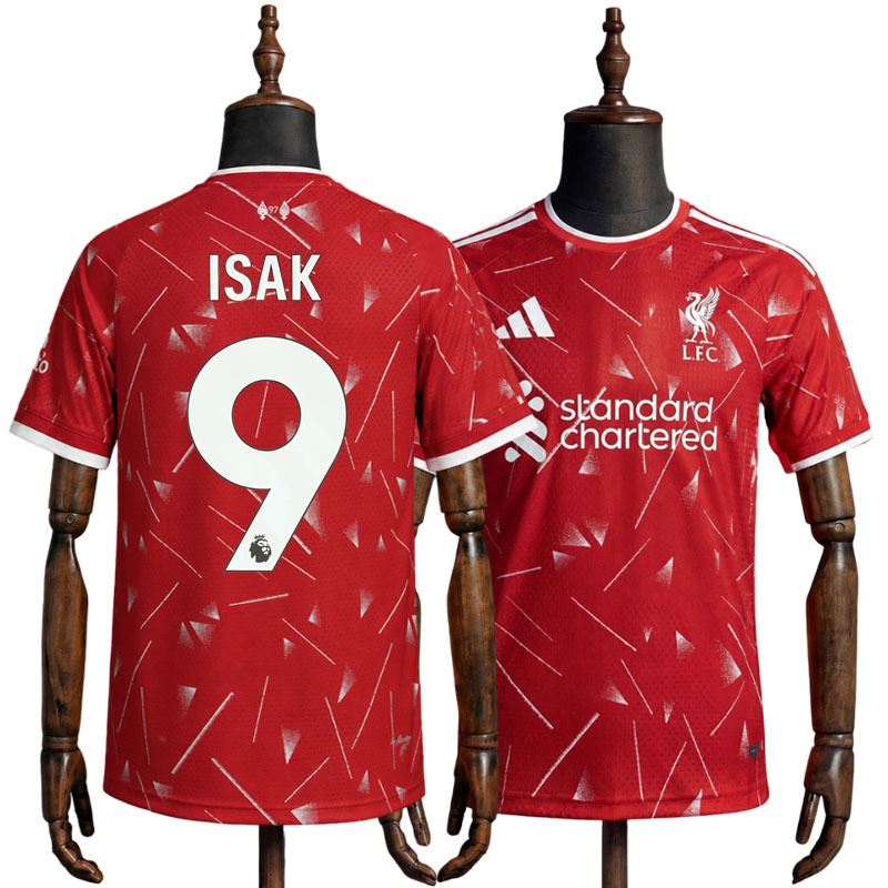 ISAK 9 Liverpool hjemmedrakt 2026/27 - rød fotballdrakt for menn