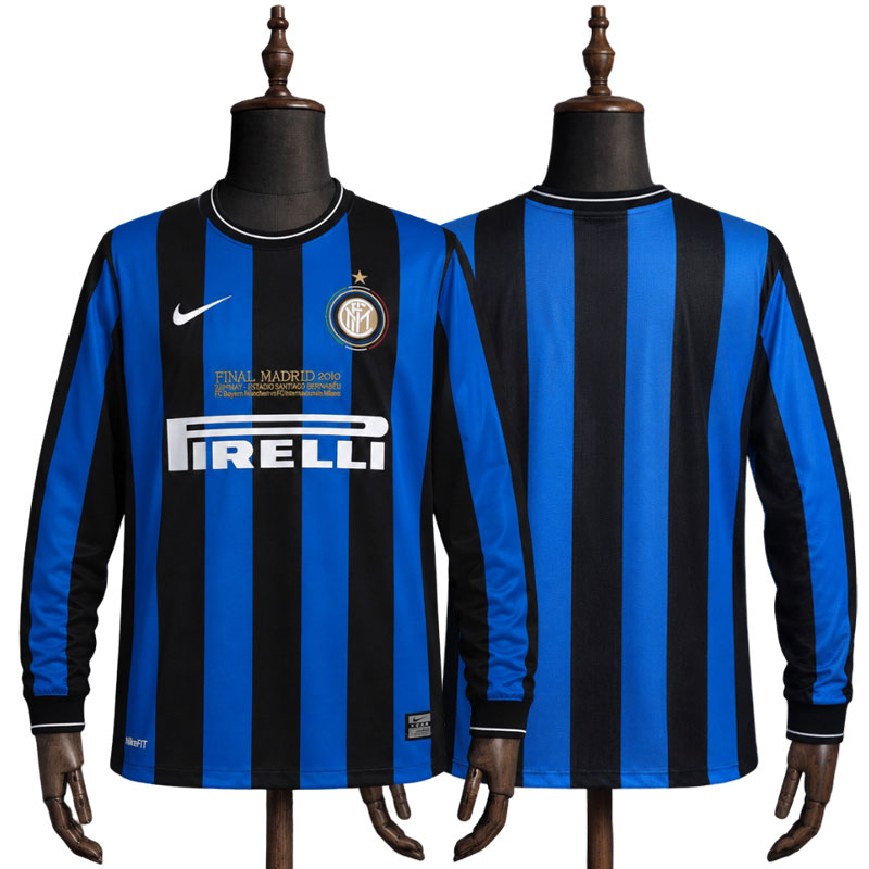 Inter Milan 2009/10 Champions League drakt - retro langermet