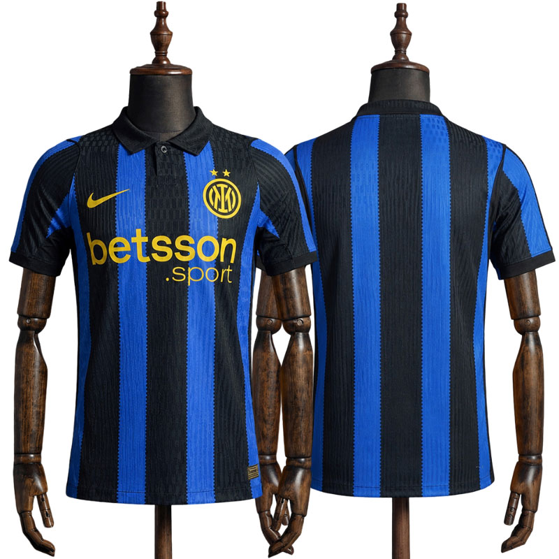 Inter Milan 2026/27 hjemmedrakt herre - svart blå stripet drakt kortermet