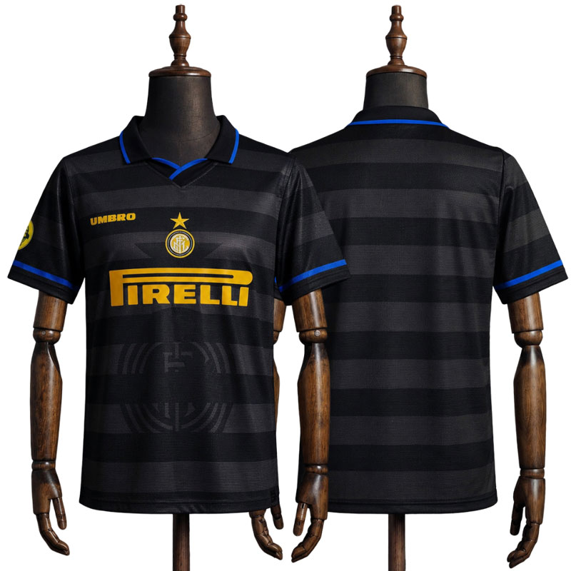 Inter Milan tredjedrakt 1997/98 - herre retro drakt