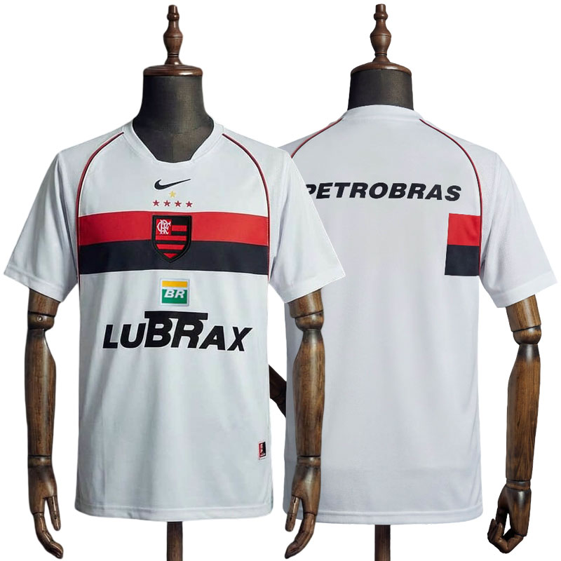 Kjøp Flamengo vintage drakt 2002/03 - hvit bortedrakt