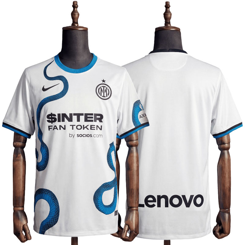 Kjøp Inter Milan retro bortedrakt 2021/22 - herre fotballdrakt