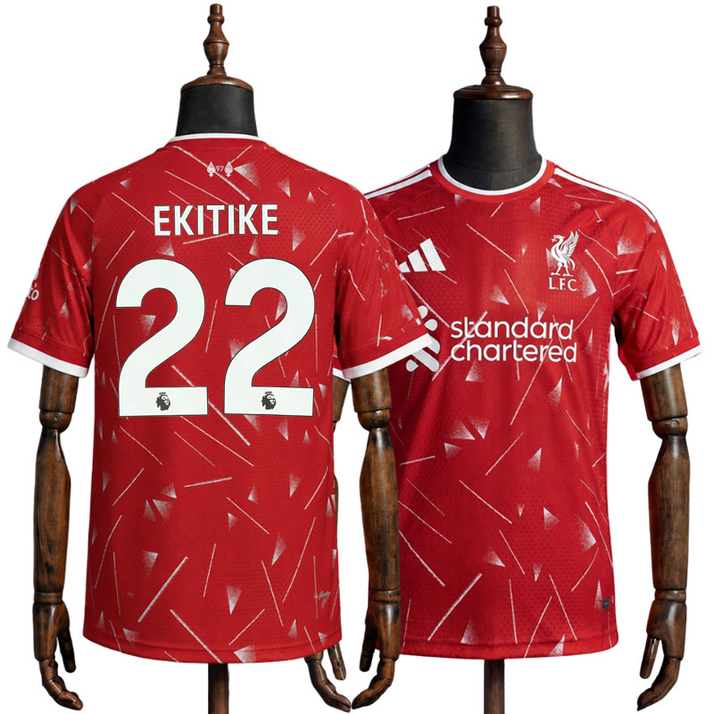 Kjøp Liverpool hjemmedrakt 2026/27 - med Ekitike 22 trykk