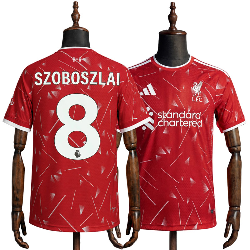 Liverpool 2026/27 herre hjemmedrakt Szoboszlai 8 - rød drakt med kort erm