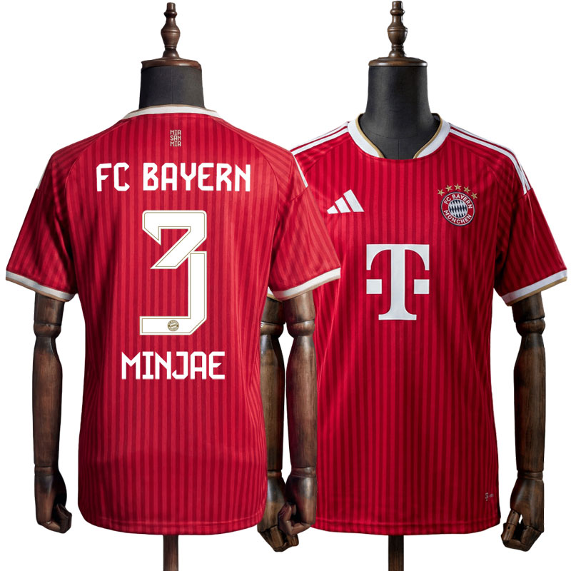 FC Bayern hjemmedrakt 2026/27 - kortermet drakt med MINJAE 3